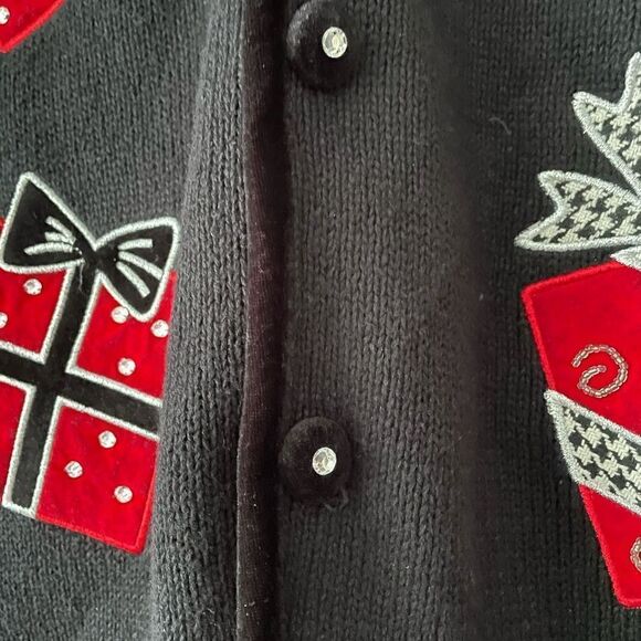 Ugly sweater cardigan size L 258 - Picture 4 of 6